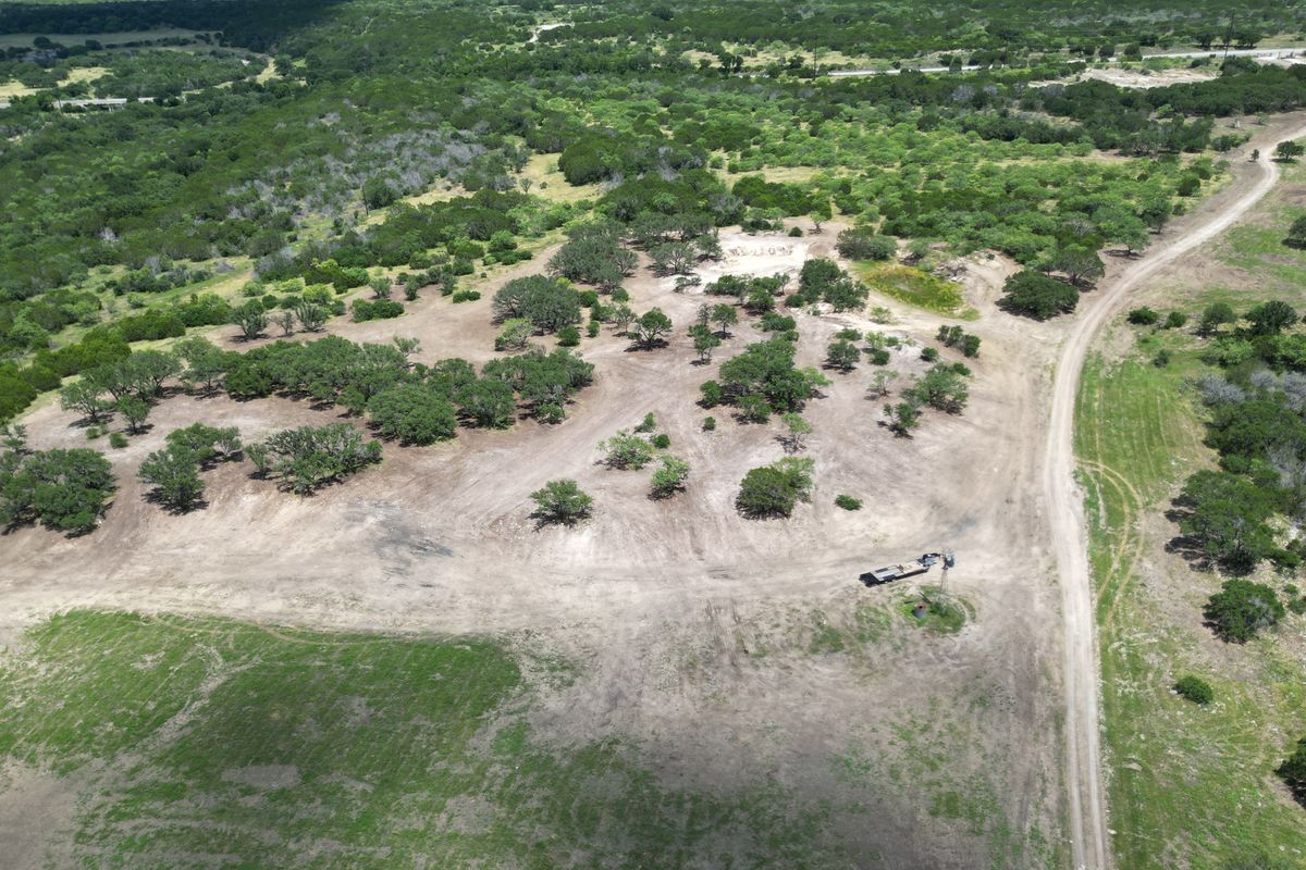 Selectively cleared Hill Country ranch with new ranch roads